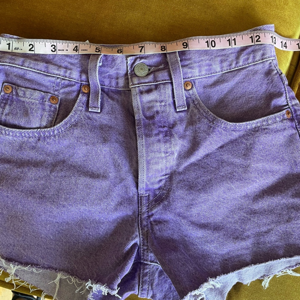 Levi’s lilac Denim Women's Shorts